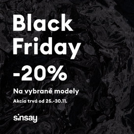 Black Firady v Sinsay!