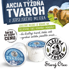 Tvaroh z jersejského mlieka