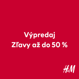 ĎALŠIE PRODUKTY VO VÝPREDAJI V H&M