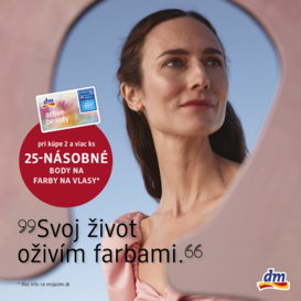 Apríl je v predajniach dm v znamení Beauty trendov inšpirovaných umením