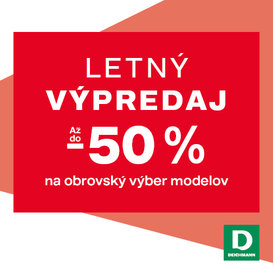 LETNÝ VÝPREDAJ V DEICHMANNE