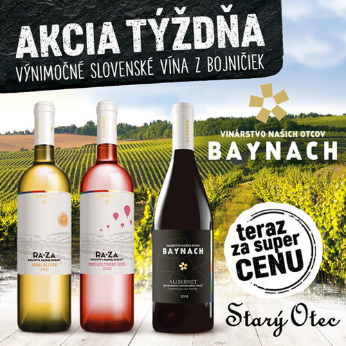 Výnimočné slovenské vína Baynach