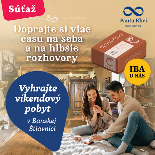 Hrajte s Panta Rhei o víkendový pobyt v Banskej Štiavnici