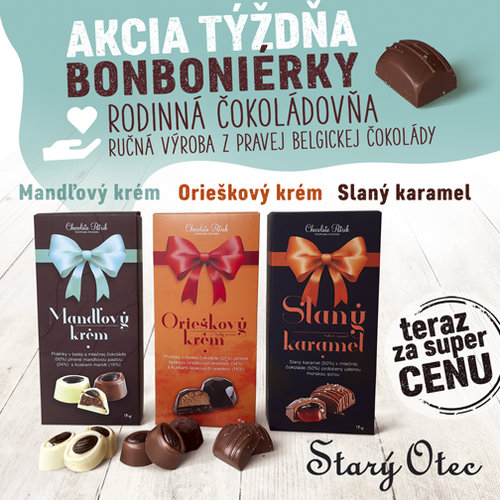  Luxusné ručne vyrábané slovenské bonboniérky