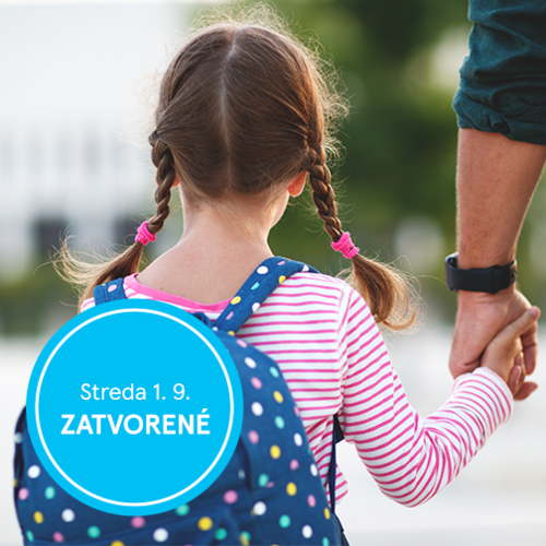 Zatvorené 1.9.