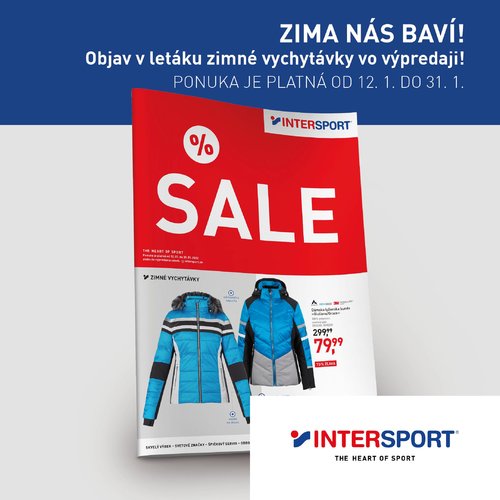 V INTERSPORTe zahájili zimný výpredaj 